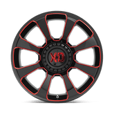 XD854 20X10 6X135/5.5 GBLK MILL RTCC -18