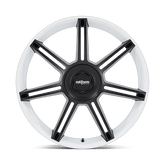 FRA 22X12 5X130 71 +60 WHT M-BLK-SPK