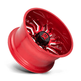 XD858 22X10 8X6.5 CANDY RED MILLED -18MM