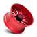 XD858 20X10 6X135 CANDY RED MILLED -18MM