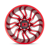 XD858 22X12 8X6.5 CANDY RED MILLED -44MM