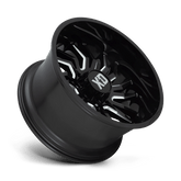 XD858 22X10 5X127 GLOSS BLACK MILL -18MM