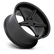 TW LAUNCH 19X8.5 5X4.5 76 MBLK-GBLK +40