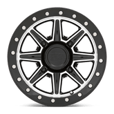 WEBB UTV 15X7 4X136 +51 106 G-BLK MCH