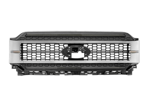 GRILLE F150 2021+ CHROME FINISH WHT DRL