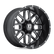 XD820 22X10 5X5.0 S-BLK MILL -24MM