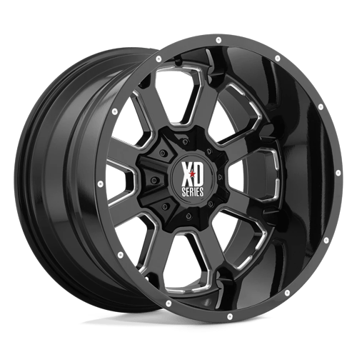 XD825 20X10 5X5.0/135 G-BLK MILL -24MM
