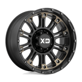 XD829 20X9 6X5.5 S-BLK MACH DTCC 18MM