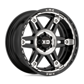 XD840 20X10 8X170 G-BLK MACH -18MM