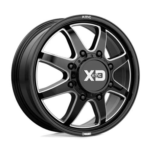 PIKE DRW 22X8.25 8X6.5 +105 GBLK-MILL DF
