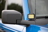 LED Light Kit | Ditch Mount | 2" Black Pair | White DRL | Ford Bronco (21-26)