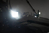 LED Light Kit | Cage Mount | 2" Black Pair | Amber DRL | CFMOTO UFORCE 1000 