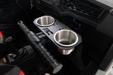 Passenger Grip Handle Dual Cup Holder | Polaris RZR 4 900/RZR S 1000 