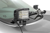 LED Light Kit | Ditch Mount | 2" Black Pair | Flood | Ram 1500 2WD/4WD (19-26)