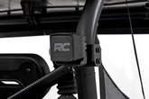 LED Light Kit | Rear Mount | 2" Black Pair | Segway 570 F