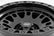 Rough Country 82 Series Wheel | One-Piece | Semi Gloss Black | 18x9 | 5x5 | -12mm