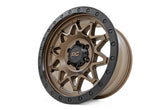 Rough Country 78 Series Wheel | Simulated Beadlock | Bronze/Black | 18x9 | 8x170 | -12mm