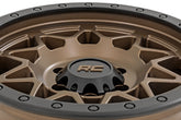 Rough Country 78 Series Wheel | Simulated Beadlock | Bronze/Black | 18x9 | 8x180 | 0mm