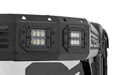 Cargo Rack | Dual 2" Black LED Pairs | Flush Mount | CFMOTO U10 1000 PRO