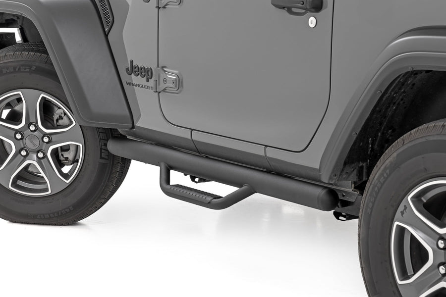 Nerf Steps | Full Length | 2 Door | Jeep Wrangler JL 4WD (2018-2026)