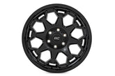 Rough Country 80 Series Wheel | One-Piece | Semi Gloss Black | 20x10 | 5x5 | -19mm