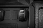 Rocker Switch | Cab Heater | 2x1 with Logo | Blue Back Light | Polaris General XP 4 1000 