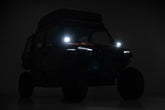 LED Light Kit | Front Mount | 2" Black Pair | Amber DRL | Polaris XPEDITION XP 5 