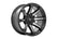Rough Country 81 Series Wheel | One-Piece | Semi Gloss Black w/machined spokes | 20x9 | 5x5.5 | 0mm