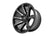 Rough Country 81 Series Wheel | One-Piece | Semi Gloss Black w/machined spokes | 20x9 | 5x150 | +18m