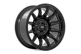 Rough Country 90 Series Wheel | One-Piece | Gloss Black | 20x9 | 6x5.5 | -12mm
