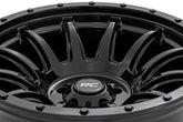 Rough Country 90 Series Wheel | One-Piece | Gloss Black | 20x9 | 6x5.5 | 0mm