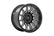Rough Country 90 Series Wheel | One-Piece | Gloss Black w/machined spokes | 18x9 | 6x5.5 | -12mm