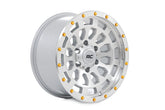 Rough Country 87 Series Wheel | Simulated Beadlock | Full Machine | 17x8.5 | 5x5 | +0mm