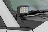 LED Light Kit | Ditch Mount | Black Series Round | 3.5 Inch | Amber DRL | Toyota LandCruiser (2024)