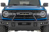 Safari Bar | 12" LED Light Bar | Black | DRL | Single Row | OE Modular Steel | Ford Bronco (21-26)