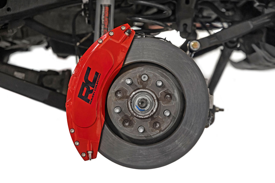 Caliper Covers | Rear | Red | Sport | Jeep Wrangler JL (18-26)/Wrangler Unlimited (18-26) 