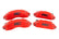 Caliper Covers | Front and Rear | Red | Mech Brake | Ford Expedition/F-150/Raptor 