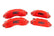 Caliper Covers | Front and Rear | Red | Ford F-150 2WD/4WD (2021-2026)