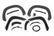 SF1 Fender Flares | GBA Black | Chevy Silverado 1500 2WD/4WD (2019-2026)