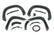 SF1 Fender Flares | G6M Dark Ash | Chevy Silverado 1500 2WD/4WD (2019-2026)