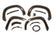 SF1 Fender Flares | GXN Deep Bronze | Chevy Silverado 1500 2WD/4WD (19-26)