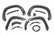SF1 Fender Flares | GPA Graphite | Chevy Silverado 1500 2WD/4WD (2019-2026)
