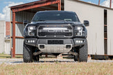 LED Light Kit | Grille Mount | 30" Black Single Row | White DRL | Ford Raptor (17-20)