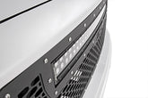 Mesh Grille | 30" Dual Row LED | Black | GMC Sierra 1500 2WD/4WD (2014-2015)