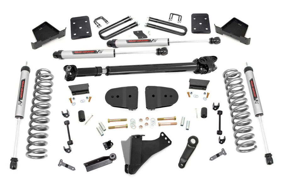 6 Inch Lift Kit | Diesel | No OVLD | FR D/S | V2 | Ford F-250/F-350 Super Duty (23-26)