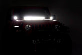 LED Light Kit | Hinge Mount | 2" Black Pair | Amber DRL | Jeep Gladiator JT/Wrangler JL (18-26)