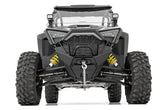 LED Light Kit | "A" Pillar Mount | 2" Black Pair | Amber DRL | Polaris RZR PRO XP 