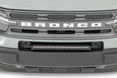 LED Light Kit | Bumper Mount | 20" Black Single Row | Ford Bronco Sport (21-26)