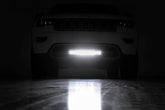 LED Light Kit | Bumper Mount | 20" Black Dual Row | Jeep Grand Cherokee WK2 (11-20)