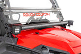LED Light Kit | Cage Mount | 50" Black Single Row | Honda Pioneer 1000/Pioneer 1000-6 
